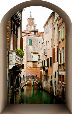 חלון בצורת נישה לונציה