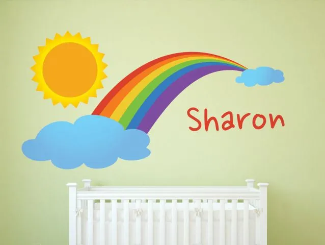 קשת ושמש עם שם
