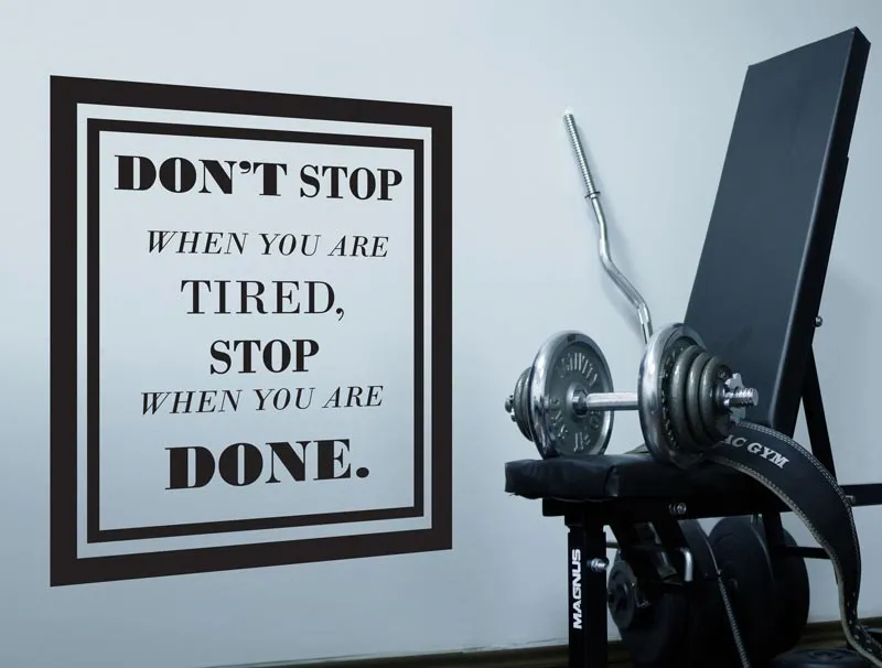 DON'T STOP