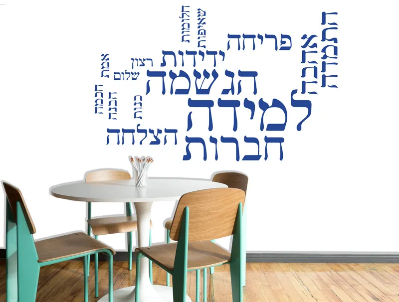 מדבקה | ענן מילים - למידה
