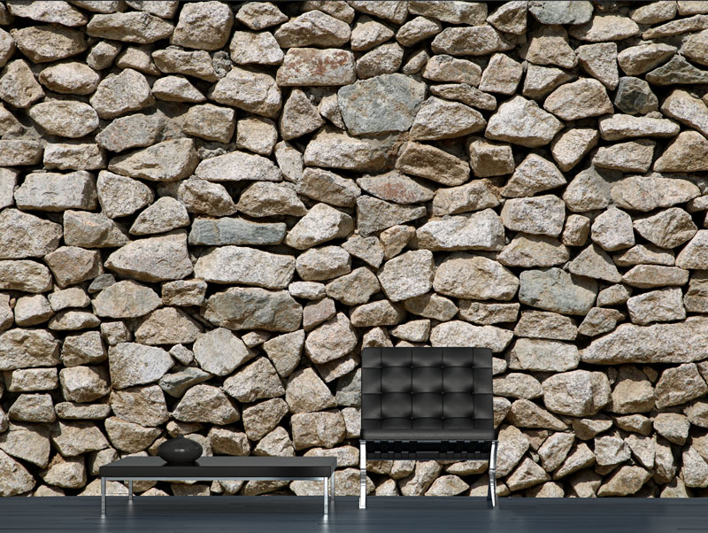 טפט | קיר אבנים תלת מימדי