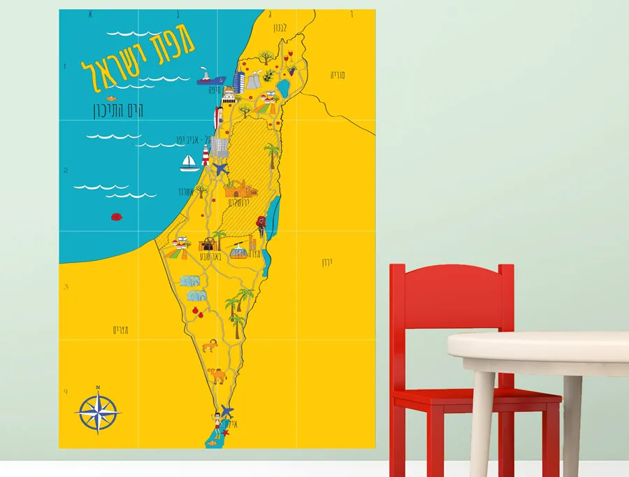 מפת ישראל
