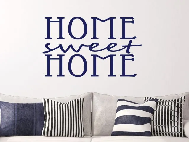 כיתוב home sweet home