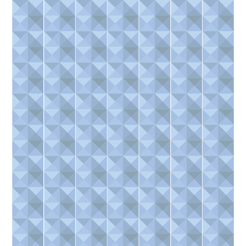 מדבקה למדרגות משולשים כחולים