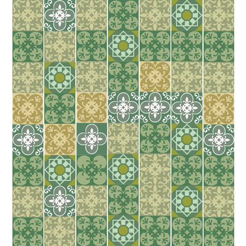 עיצוב מרוקאי ירוק למדרגות