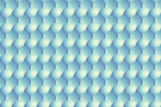 עיגולים כחולים תלת מימדיים