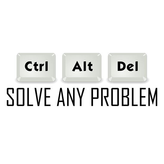 מדבקה | Ctrl Alt Delete