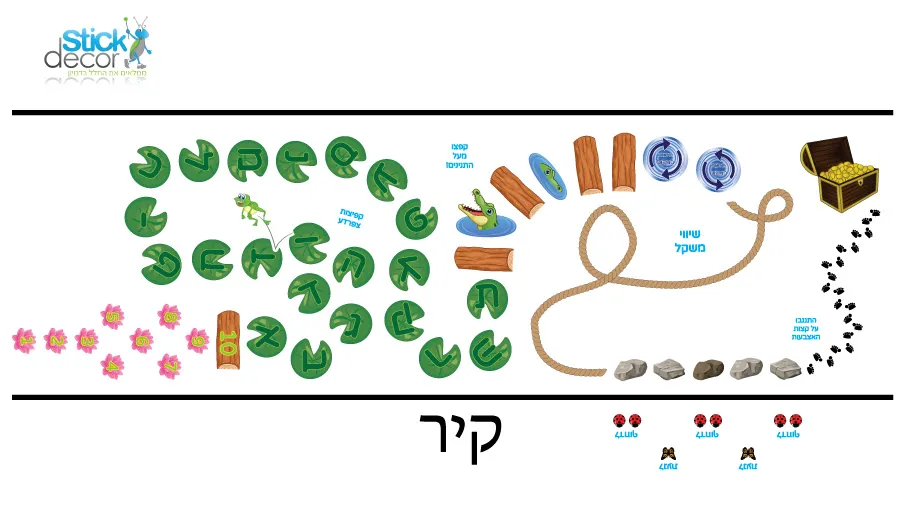 מסלול רצפה - אגם