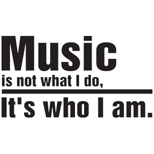 מוזיקה זה לא מה שאני עושה זה..