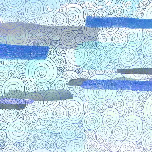 עיצוב סילסולים כחול