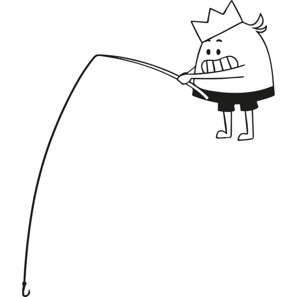 פיט הקטן יצא לדוג
