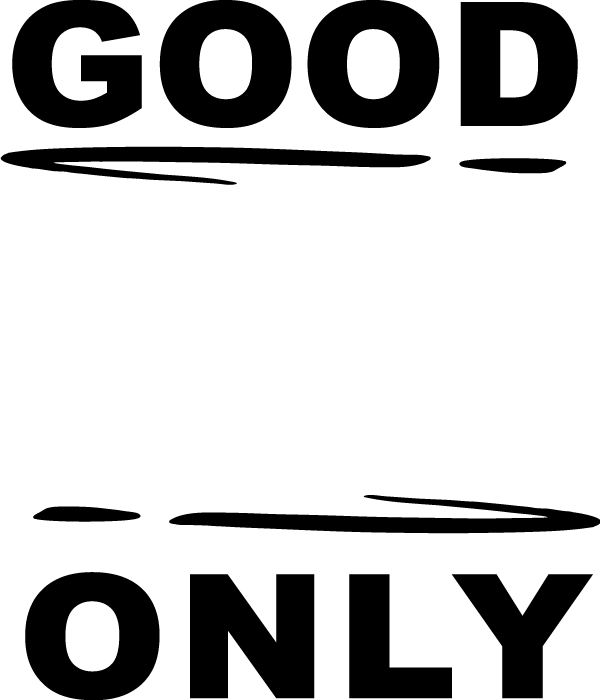 מדבקת קיר | GOOD VIBES ONLY