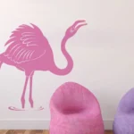 פלמינגו במים | StickDecor