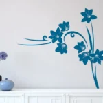 מדבקת פרחים לפינה | StickDecor