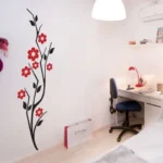 עיטור ענף פורח בסגנון יפני | StickDecor