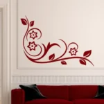 פרחי כוכבים לפינה | StickDecor