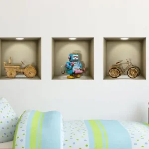 נישות רובוט קטן וצעצועי וינטאג׳