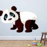 פנדה מתוקה צבעונית | StickDecor