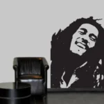 מדבקת קיר בוב מארלי | StickDecor