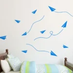 מטוסי נייר לחדר ילדים | StickDecor