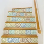 מדבקות עיטור פסטל למדרגות | StickDecor