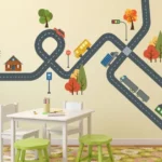 סט של עיר מצויירת | StickDecor