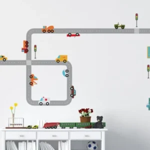 מדבקת כבישים ומכוניות