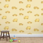 טפט מכוניות צהובות | StickDecor