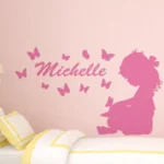 ילדת הפרפרים | StickDecor
