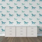 טפט סוסים לחדרי ילדים | StickDecor