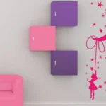 ירח ורוד | StickDecor