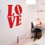 love מדבקת קיר | StickDecor