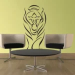 נמר משורטט | StickDecor
