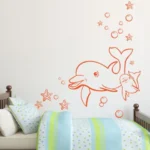 דולפין מתוק | StickDecor