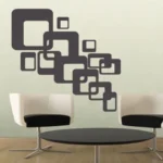 ריבועי וינטג' חומים | StickDecor