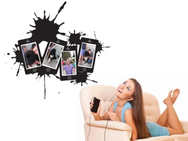 מדבקת אייפון