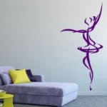 בלרינה עומדת | StickDecor