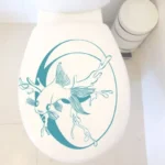 דג קופץ מהאסלה | StickDecor