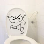 פרצוף עצבני | StickDecor