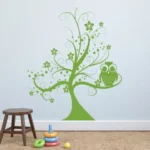ינשוף על עץ | StickDecor