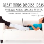 ...great minds discuss | StickDecor
