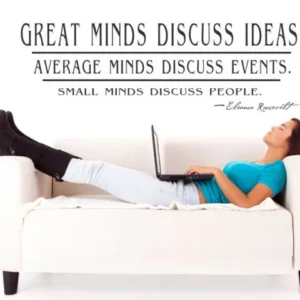 …great minds discuss