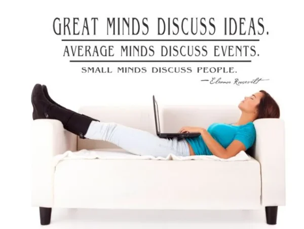 …great minds discuss