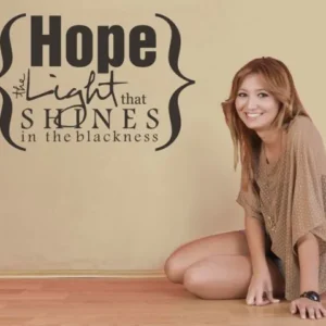 …hope is