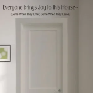..everyone brings joy
