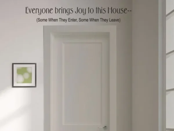 ..everyone brings joy