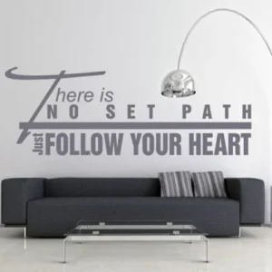 there is no set path