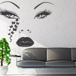 מדבקת פני הפרפר | StickDecor