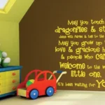 May you touch dragonflies | StickDecor