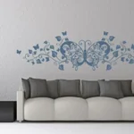 מדבקת קיר פרפרים דרמתית | StickDecor